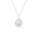 Phoebe Moissanite Pendant - 0.85 Carat DEF-color Gemstone