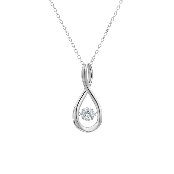 Jamila Moissanite Pendant - 0.42 Carat DEF-color Gemstone