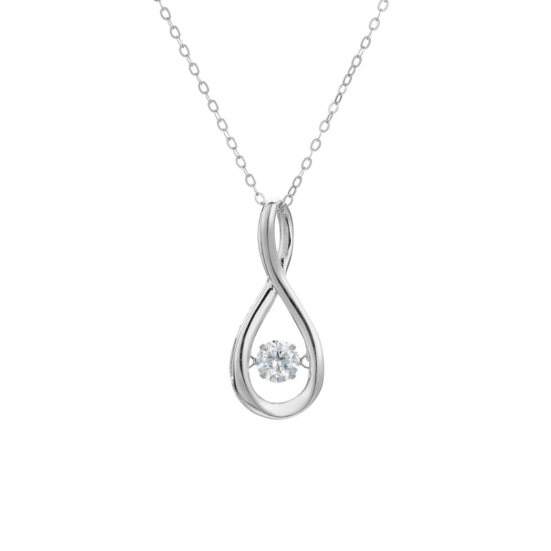 Jamila Moissanite Pendant - 0.42 Carat DEF-color Gemstone