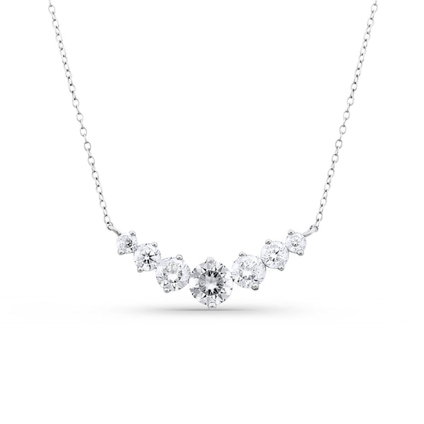 Paloma Moissanite Pendant - Total 2.38 Carat DEF-color Gemstone