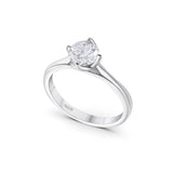 Aviva Moissanite Ring -  0.85 Carat DEF-color Gemstone