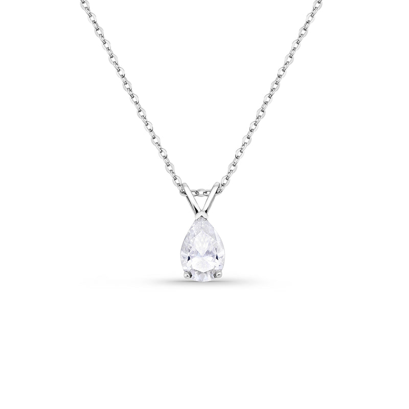 Eulalie Moissanite Pendant - 1.27 Carat DEF-color Gemstone