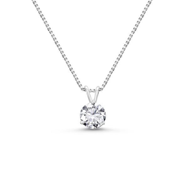 Portia Moissanite Pendant - 0.85 Carat DEF-color Gemstone