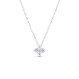 Pippa Moissanite Pendant - Total 0.34 Carat DEF-color Gemstone