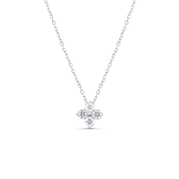 Pippa Moissanite Pendant - Total 0.34 Carat DEF-color Gemstone