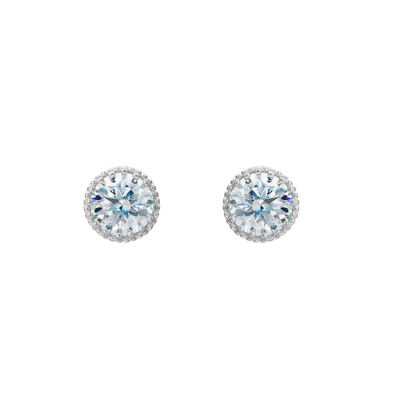 Chantria Moissanite Earrings - Total 1.70 Carat DEF-color Gemstone