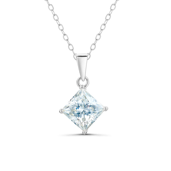 Moira Moissanite Pendant - 1.70 Carat DEF-color Gemstone