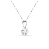 Elodie Moissanite Pendant - 0.85 Carat DEF-color Gemstone