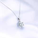 Maia Moissanite Pendant - 2.55 Carat DEF-color Gemstone