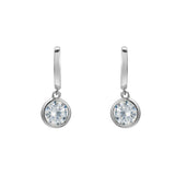 Harlow Moissanite Earrings - 1 CT D-color Gemstone