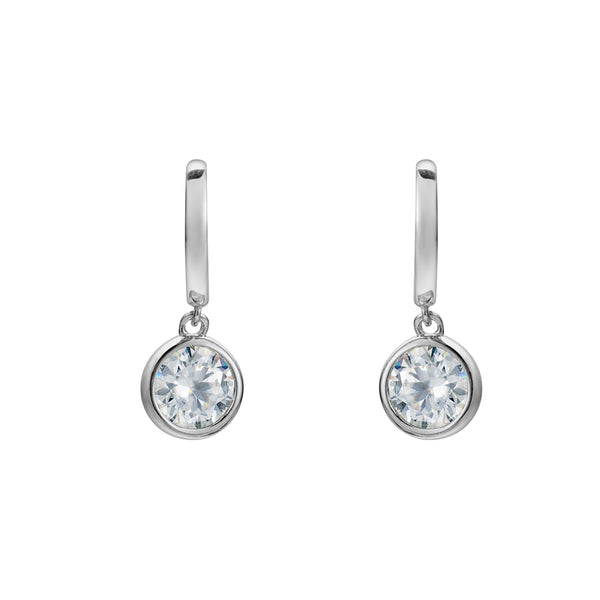 Harlow Moissanite Earrings - 1 CT D-color Gemstone